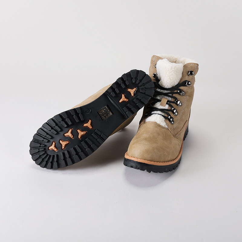 Tan Hiking Boots with Sherpa Lining Cracker Barrel