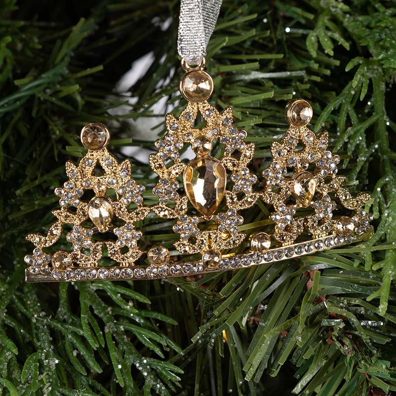 Jeweled Tiara Ornament - Cracker Barrel