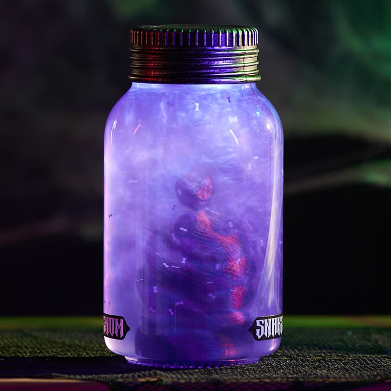 Snake Jar Glitter Globe