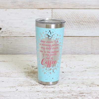 Cardinal Print 24 Oz. Tumbler with Straw - Cracker Barrel