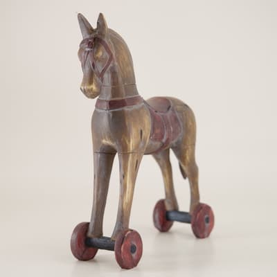 Rocking Horse Figural Decor