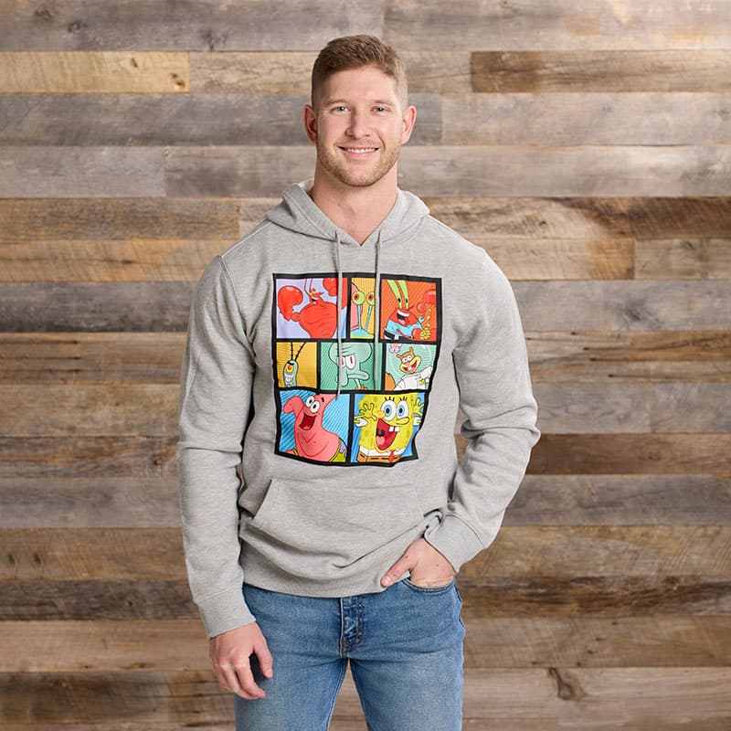 SpongeBob Characters Hoodie Cracker Barrel