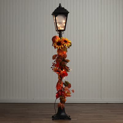 Harvest Welcome Lamp Post