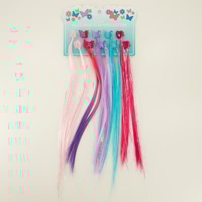 Butterfly Faux Hair Clip Set