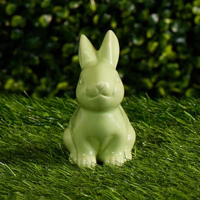 Ceramic Bunny - Green