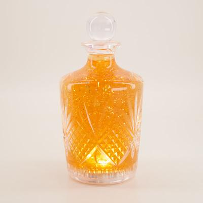 LED Decanter Glitter Globe