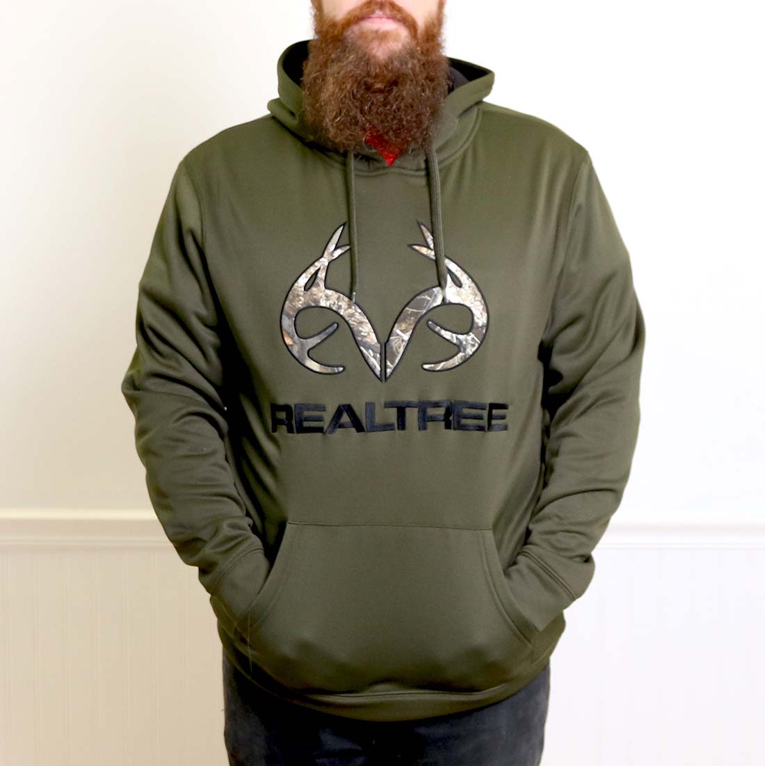 Realtree store flag hoodie