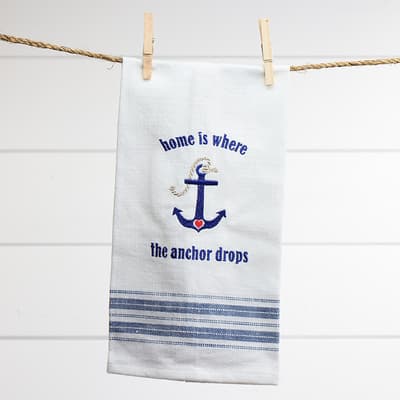 Anchor Slub Tea Towel