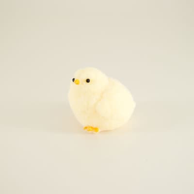 Flocked Yellow Taba Jelly Chick