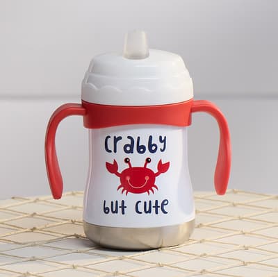 Crabby But Cute 12 Oz. Sippy Cup