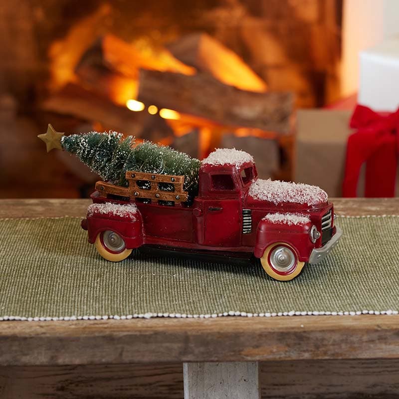 Red Truck Pillow - Cracker Barrel