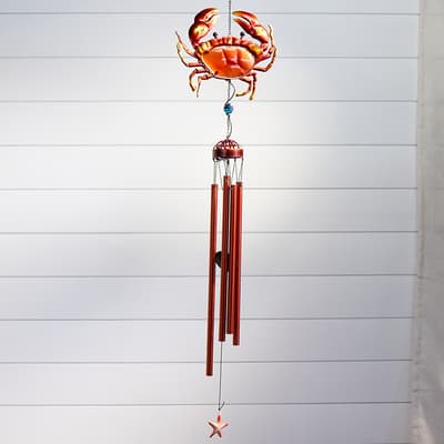 Solar Crab Wind Chime