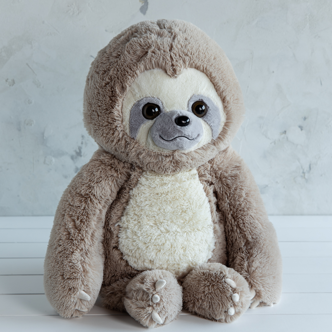 large plush sloth