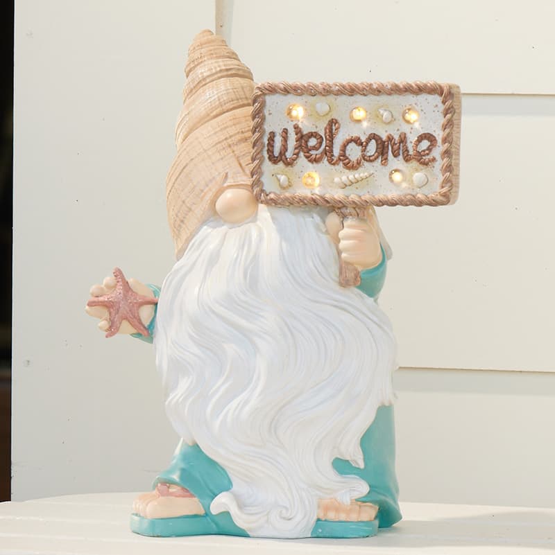 gnome セット Alpine Corporation, Solar Red Tractor Gnome w/ Cool White