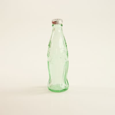 Coca Cola Glass Salt and Pepper Shaker