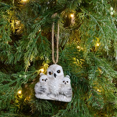 Owl Family Ornament