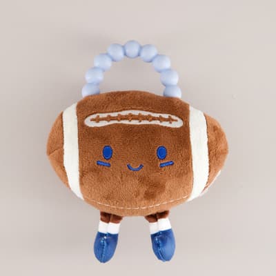 Football Rattle Teether