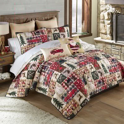 Your Lifestyle Holiday Dream 3 Piece King Quilt Set