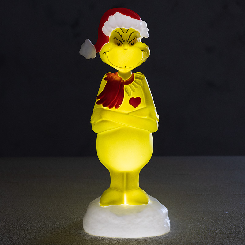 Lighted Blowmold Christmas outlets Grinch- NEW