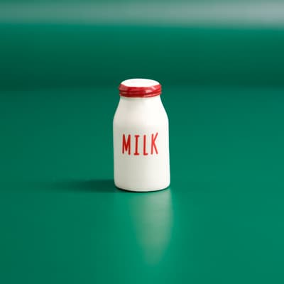 Milk Bottle Mini Salt Shaker