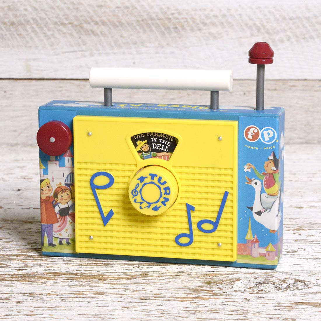 Fisher Price Classic TV and Radio Cracker Barrel