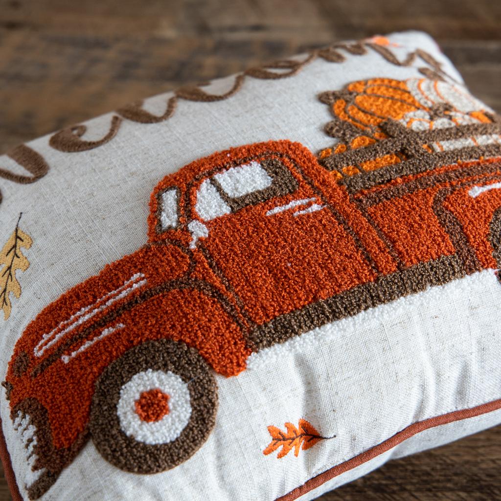 Red Truck Pillow - Cracker Barrel