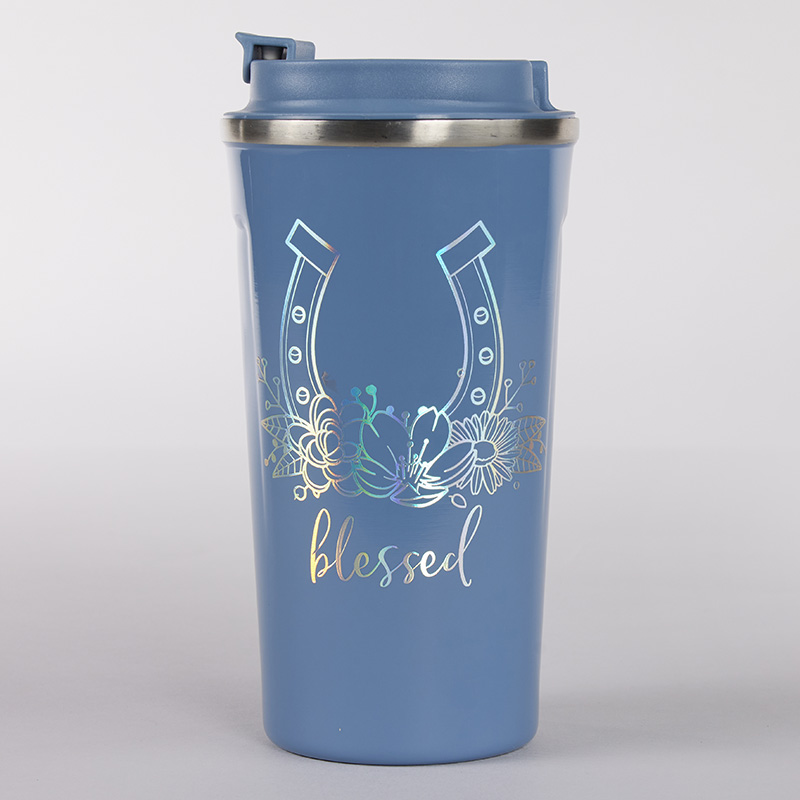 Blessed Prolatte 17 Oz. Tumbler Horse Cracker Barrel