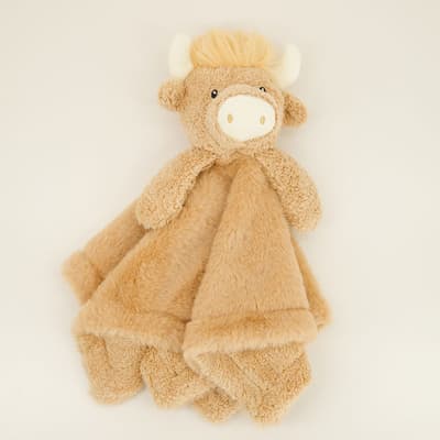 Highland Cow Lovey Blanket
