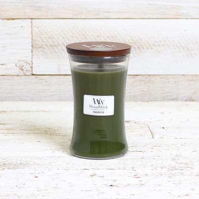 WoodWick Fraser Fir Large Jar Candle