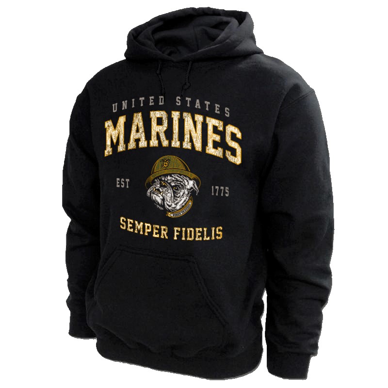 Retro Hoody - Marines - Cracker Barrel