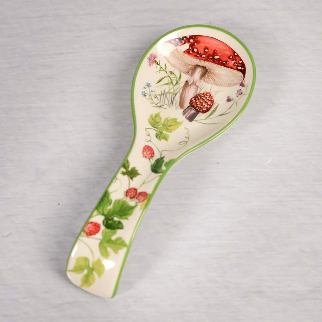 Stoneware Spoon Rest - Cracker Barrel