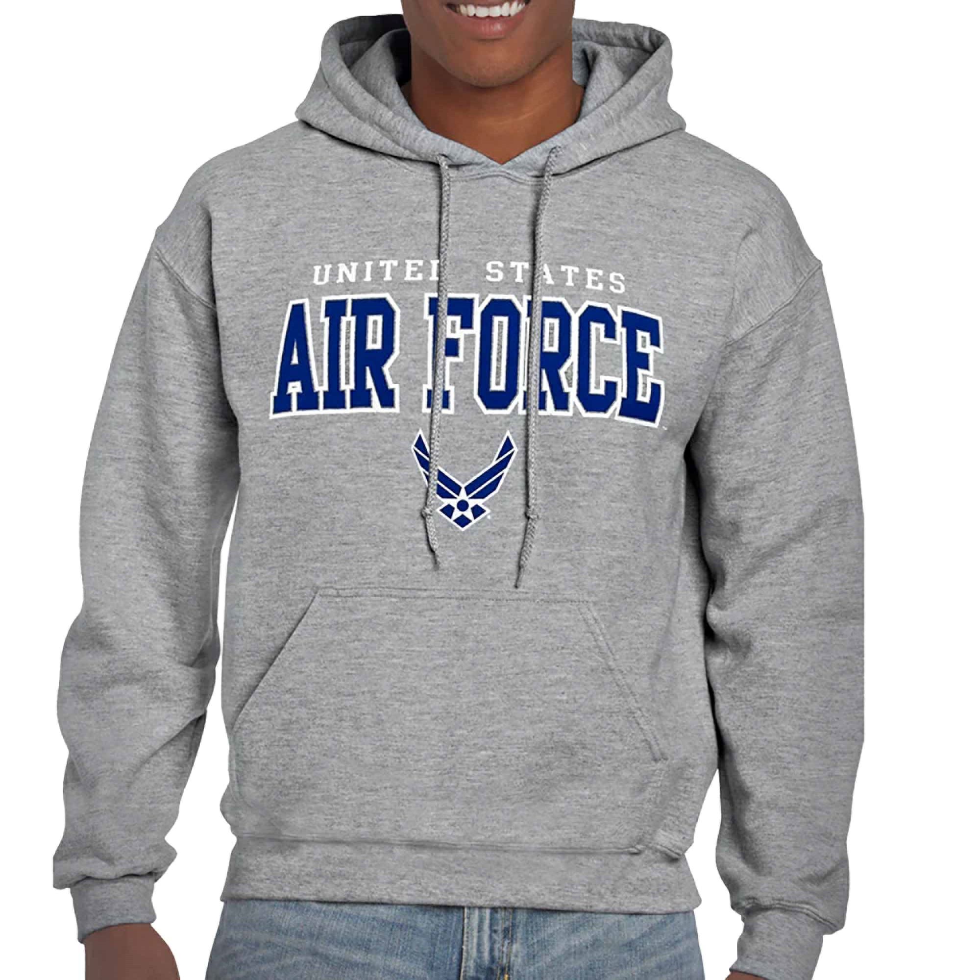 Air Force Block Gray Hoodie Cracker Barrel