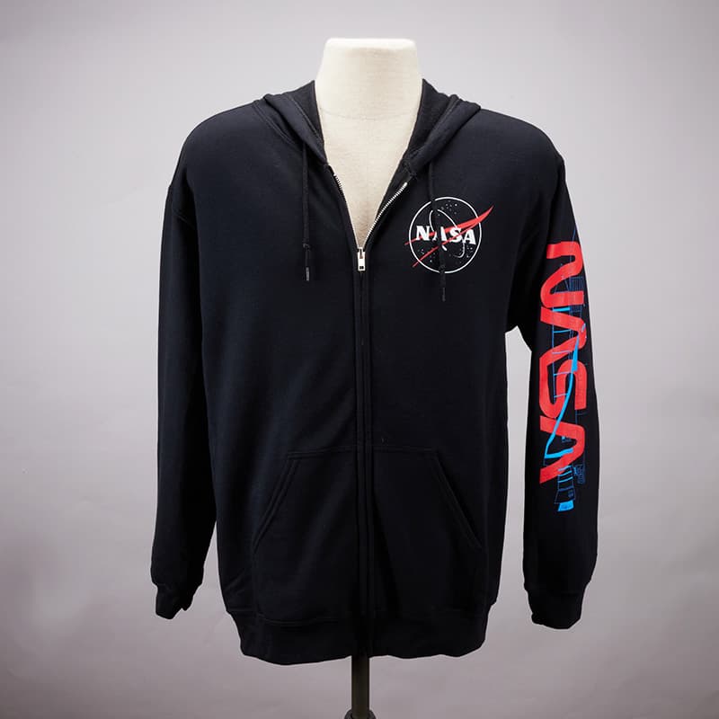 Nasa hoodie best sale zip up