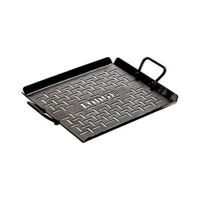 Lodge &amp;reg; 13&quot; x 12&quot; Carbon Steel Grilling Pan