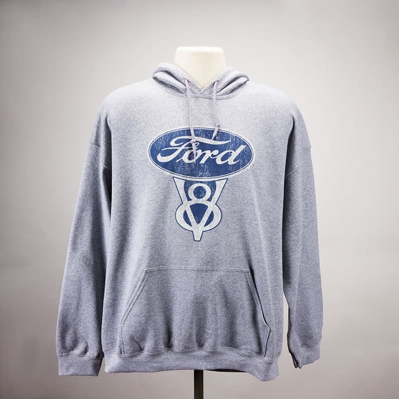 Ford V8 Gray Hoody Cracker Barrel