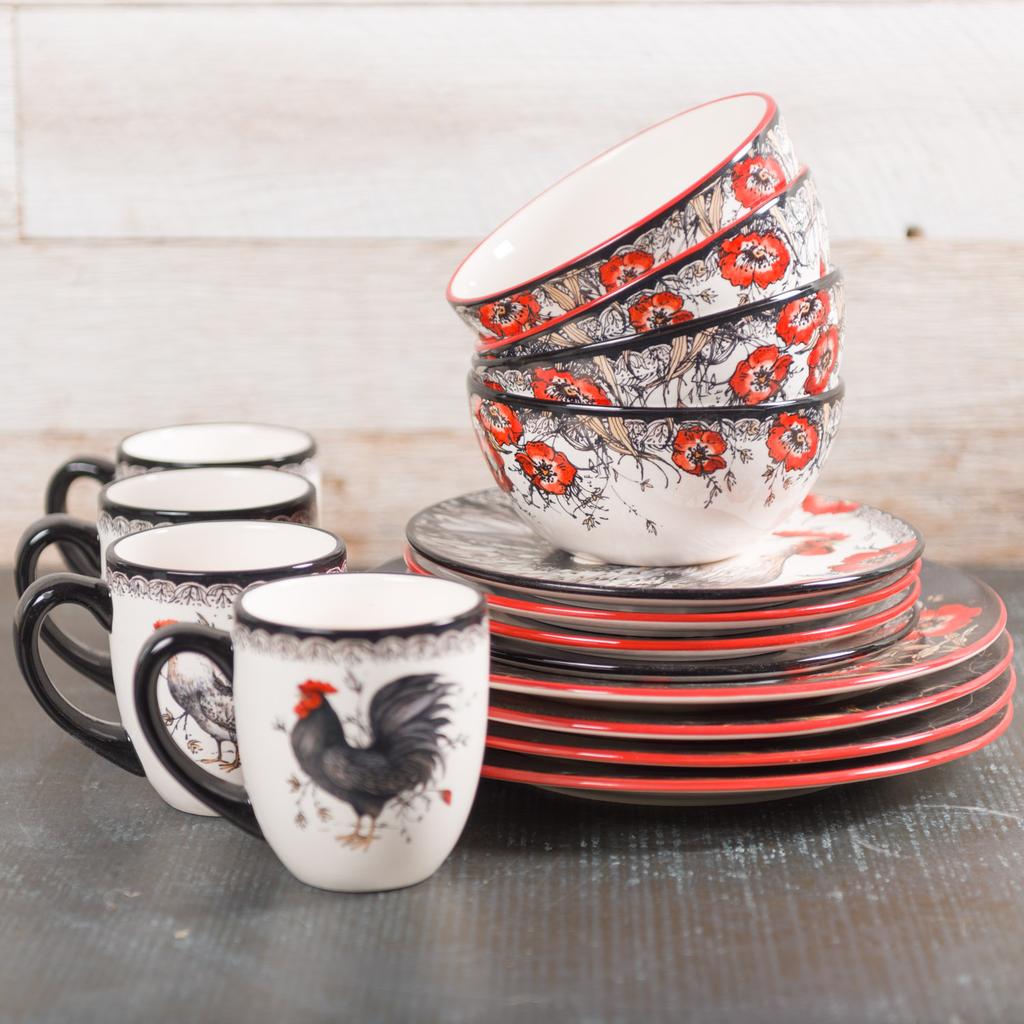 Rooster dishes cheap cracker barrel