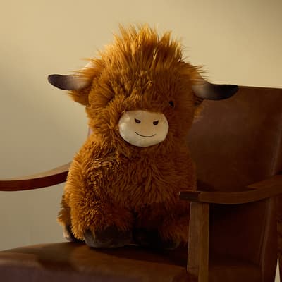 Jumbo Standing Highland Cow Plush