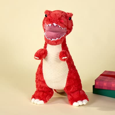 Jumbo Red T-Rex Plush