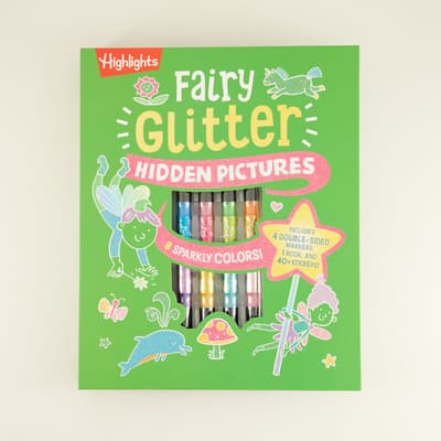 Fairyland Glitter Hidden Pictures Kit