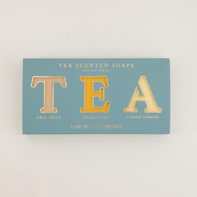 3 Pack Tea Scented Soaps