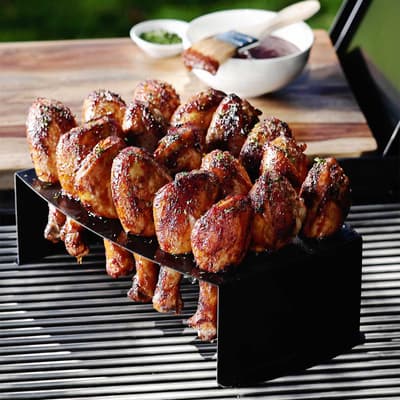 Chicken Leg and Jalapeno Griller Stand