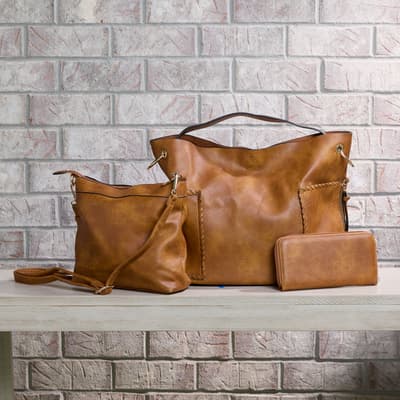 Brown 3-In-1 Bag