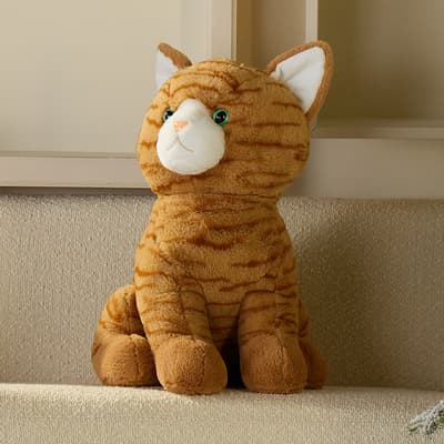 Jumbo Orange Tabby Cat Plush