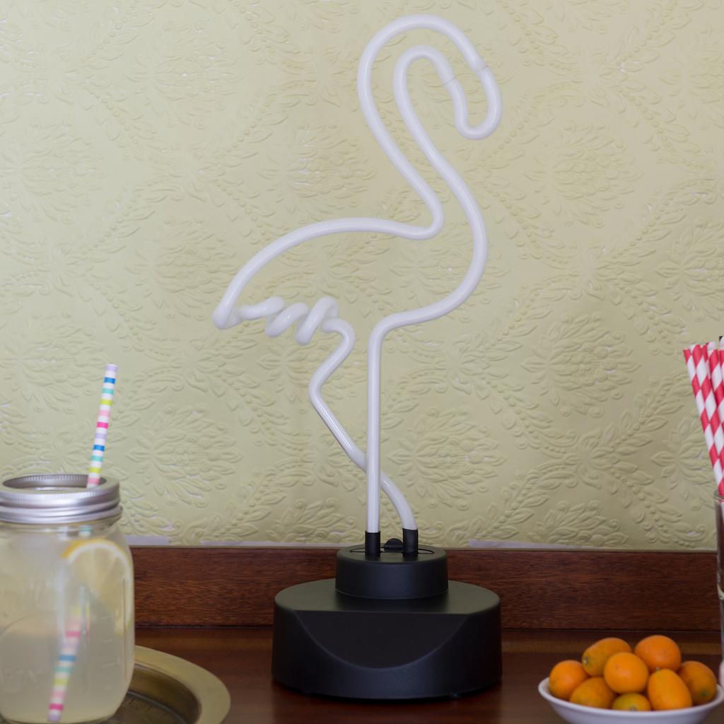 Flamingo Neon Light Collections Summer Fun Cracker Barrel