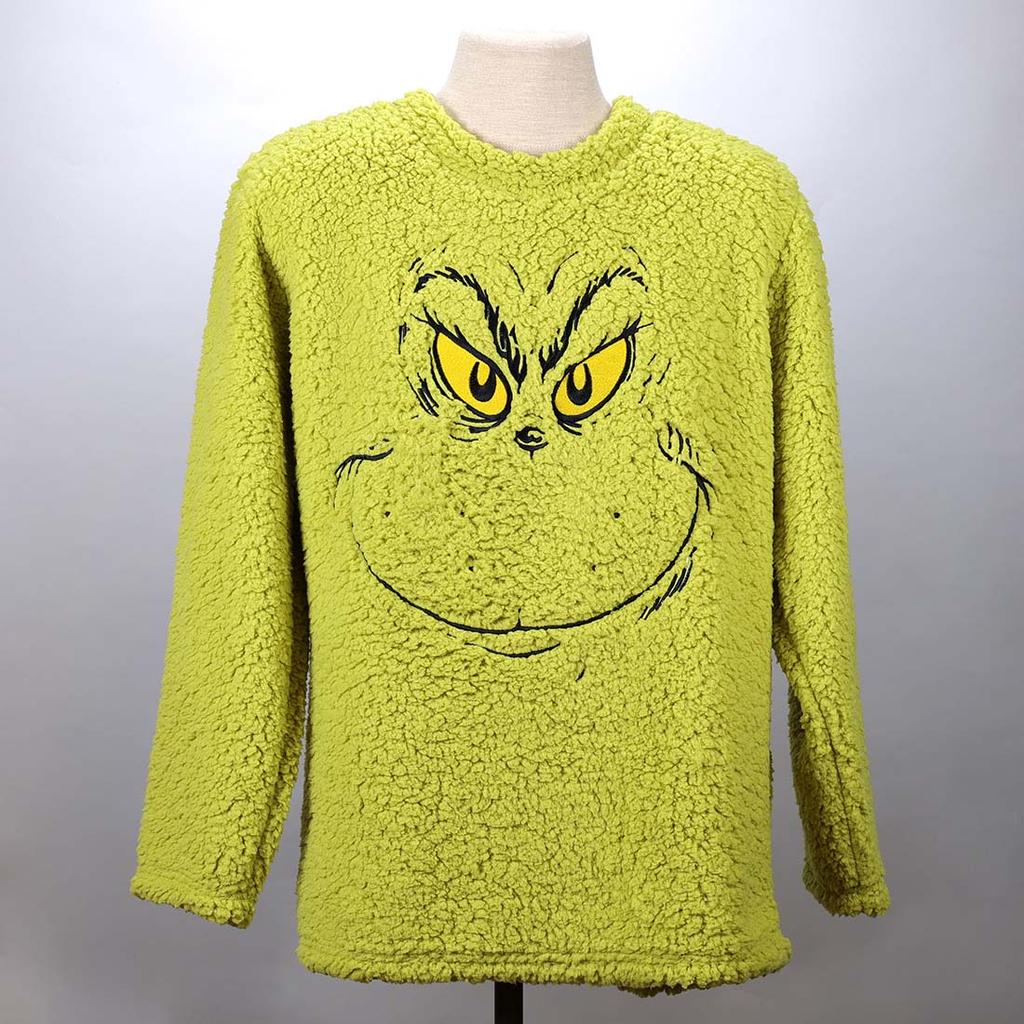 Grinch Long Sleeve Sherpa Cracker Barrel