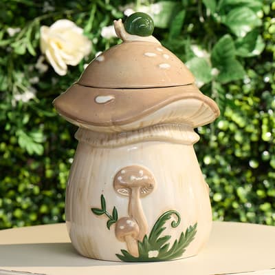 Mushroom Cookie Jar