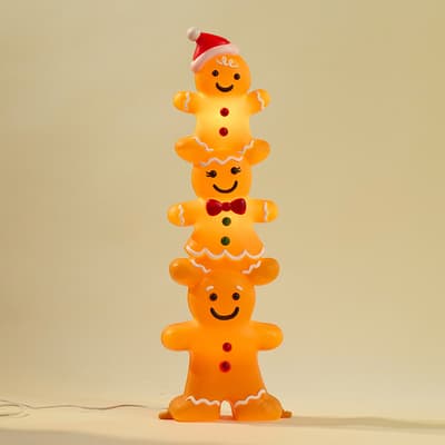Stacked Gingerbread Blow Mold