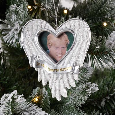 Angel Wings Photo Frame Ornament