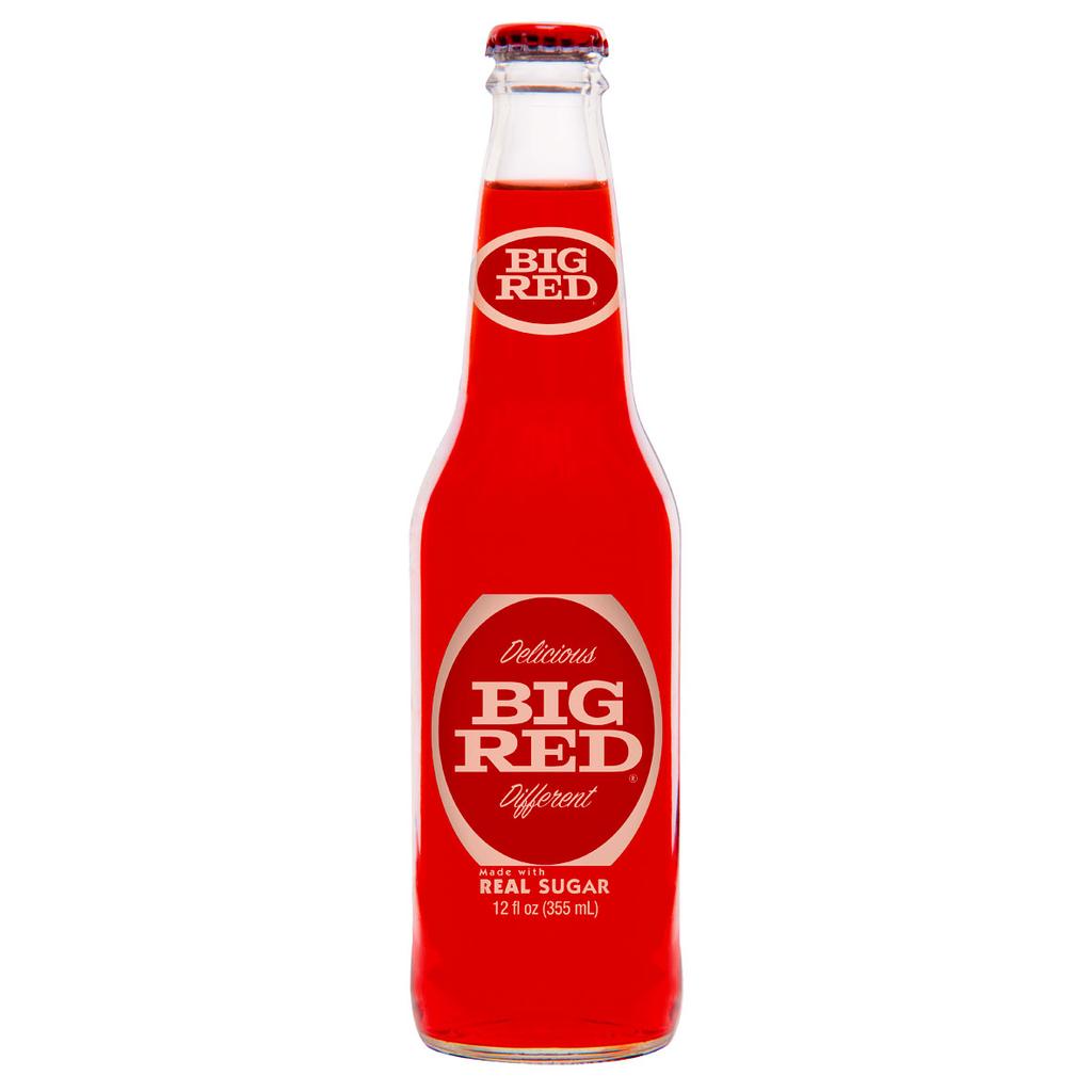 Big Red Soda Bottles, 8 bottles / 12 fl oz - Foods Co.