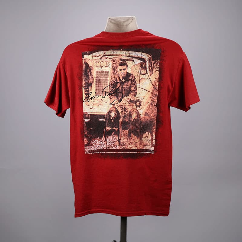 Elvis Hound Dog Red T-Shirt - Cracker Barrel